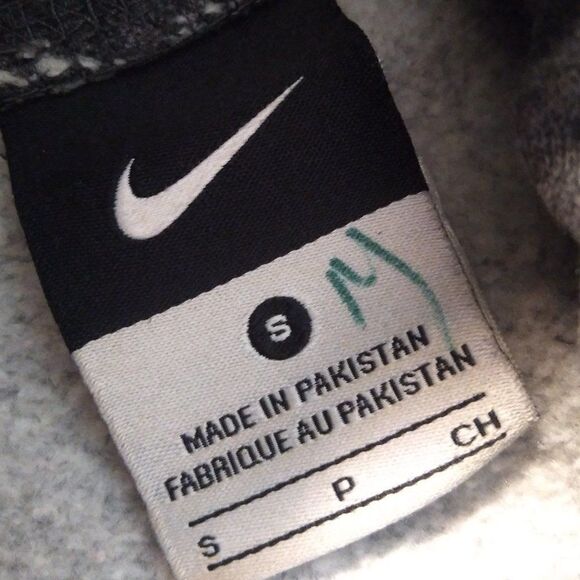 Vintage Nike Small Swoosh Logo Hoodie Sweatshirt - Picture 6 of 9